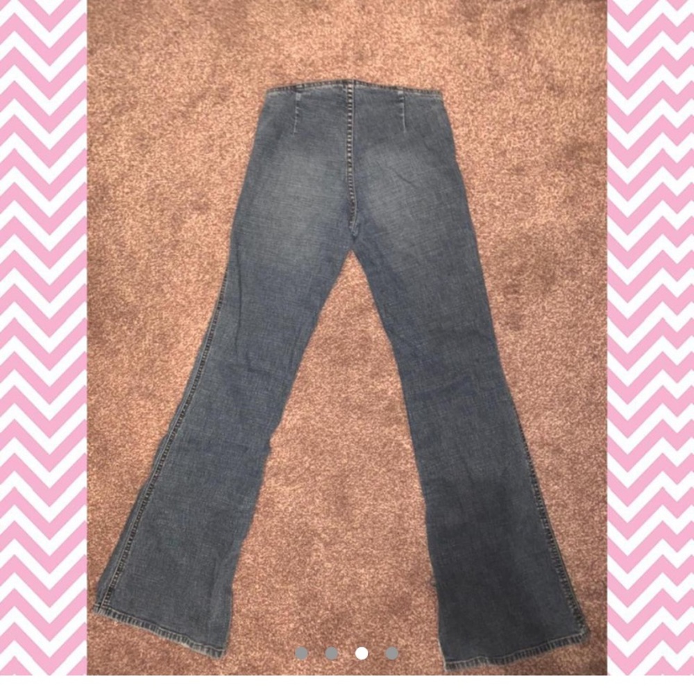 y2k super low rise flare jeans - Picture 4 of 4